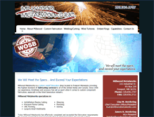 Tablet Screenshot of millwoodmetalworks.com